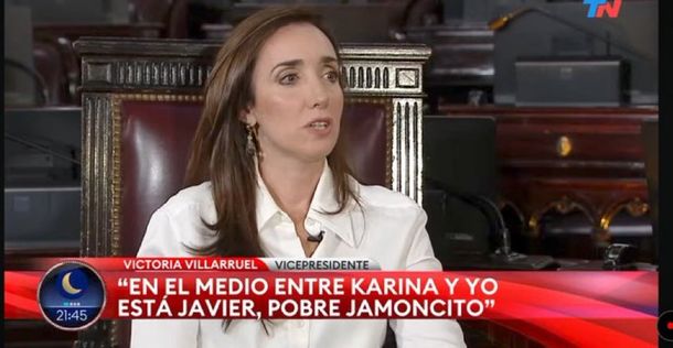 Jamoncito, el curioso apodo de Victoria Villarruel a Javier Milei que se volvió viral