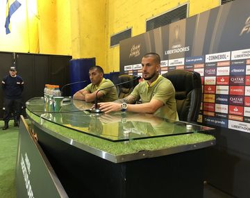 Wanchope Ábila y Darío Benedetto en Boca - Crédito:&nbsp;@BocaJrsOficial