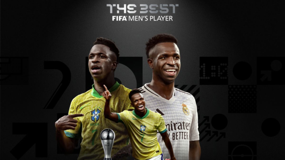Vinicius Jr. ganó el premio The Best a mejor jugador del mundo
