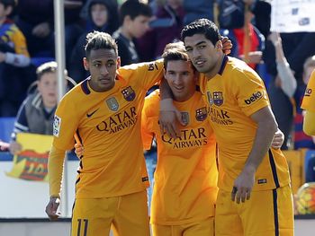 Barcelona derrotó como visitante al Levante y es más líder que nunca