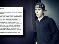 Habló el gemelo que busca a su hermano