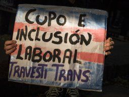 Diputados aprobó el proyecto de ley de cupo laboral trans