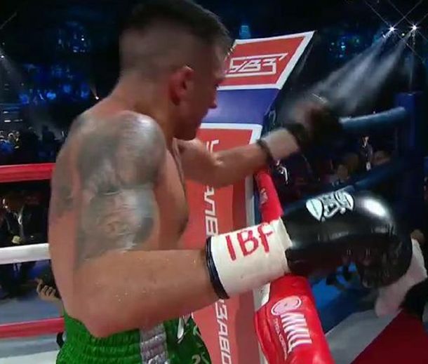 El argentino Cuenca perdió el título del mundo en Rusia