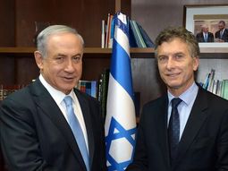 Macri se reunió con el primer ministro de Israel