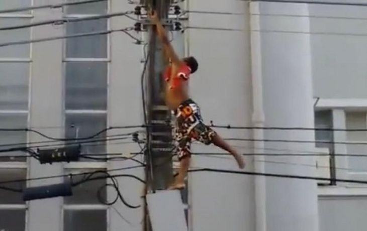 Impactante: un joven murió electrocutado en un acto de Dilma Rousseff