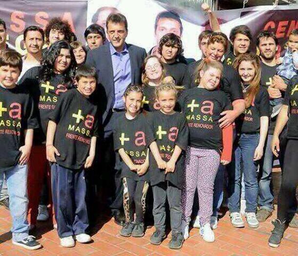 Una foto de Massa causa polémica en las redes sociales