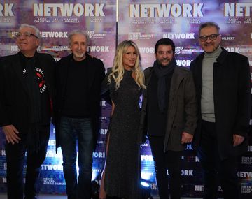 Fotos al 100: famosos en el estreno de Network