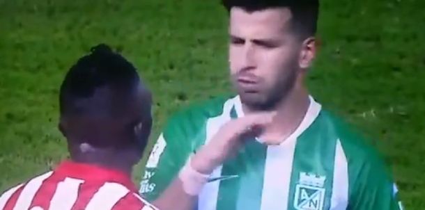 El repudiable gesto de un futbolista uruguayo que generó indignación en Colombia