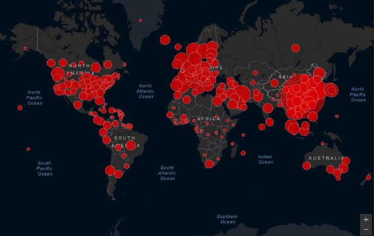 Se extiende el coronavirus por el mundo