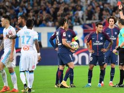 Neymar agredió a Ocampos Neymar agredió a Ocampos