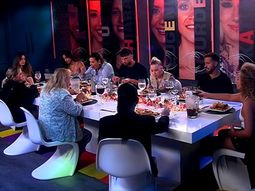 Gran hermano: en la cena de nominados, fueron todos contra todos