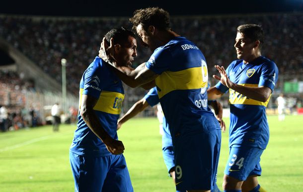 Las fotos del triunfo de Boca en San Juan