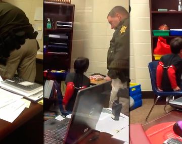 Dramático llanto de un nene que fue encadenado por portarse mal