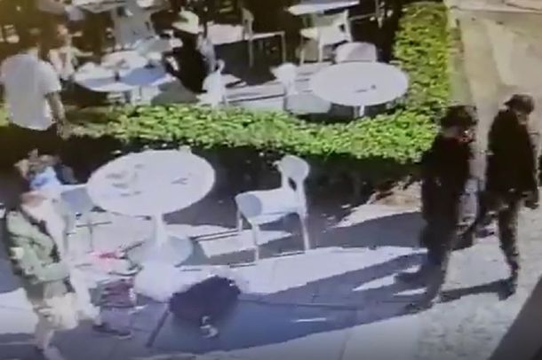 VIDEO: Así fue el ataque mortal al policía en Palermo