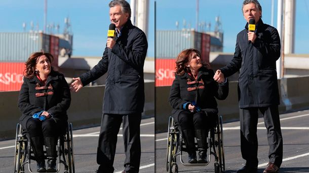 Gabriela Michetti y Mauricio Macri