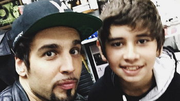 dante visito al chico agredido por escuchar rock nacional dante visito al chico agredido por escuchar rock nacional