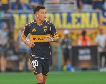 Velasco volvió a entrenarse con normalidad en Boca y apunta a llegar al clásico