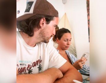 Le dije a mamá que si no llueve venga a comer