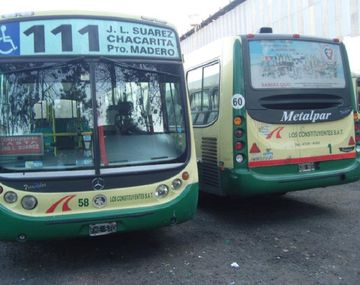 Paro sorpresivo de colectivos