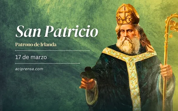 El santoral católico celebra el 17 de marzo a San Patricio