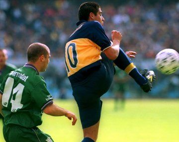 La última vez que Boca jugó con Ferro Riquelme hizo un gol y Battaglia fue titular