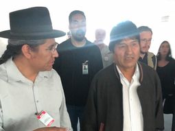 Evo está en la Argentina como refugiado