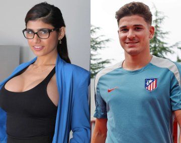 Mia Khalifa salió al cruce de los rumores de romance con Julián Álvarez: qué dijo