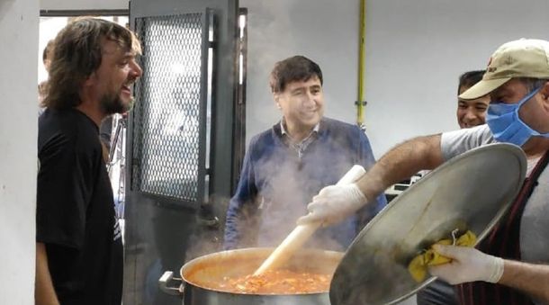 Padre Pepe y Daniel Arroyo - Cr&eacute;dito:&nbsp;@LicDanielArroyo