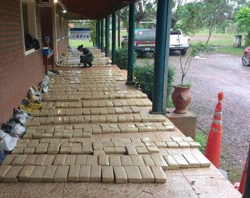 Incautaron más de una tonelada de marihuana en un operativo en Misiones