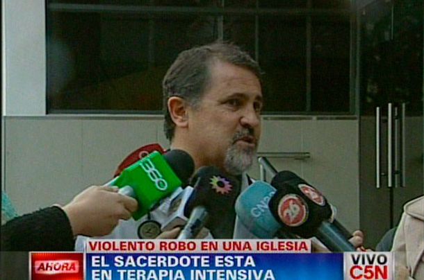 El doctor Costamagna brindó un parte médico