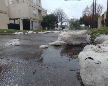 Lunes con alerta por granizo.&nbsp;