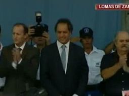 insaurralde se mostro con scioli insaurralde se mostro con scioli