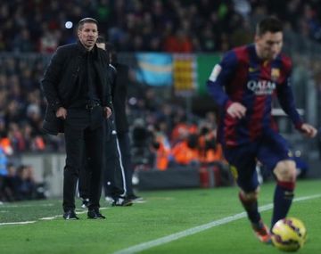 Simeone y Messi