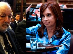 Claudio Bonadio y Cristina Kirchner