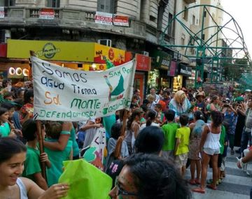 Marcha en el centro de Córdoba