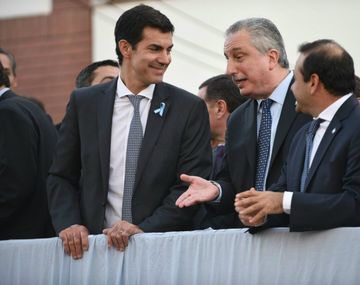 El gobernador salteño visitó Misiones y estuvo junto a su par local, Passalaqua