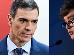 Pedro Sánchez y Javier Milei.