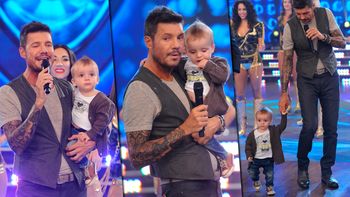 los primeros pasos de lorenzo tinelli en la pista de showmatch los primeros pasos de lorenzo tinelli en la pista de showmatch