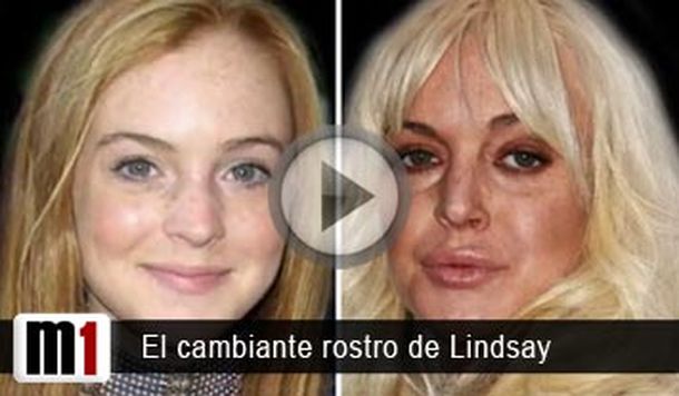 Lindsay Lohan antes y después