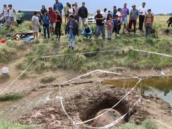Ezeiza: hallaron un caparazón de gliptodonte
