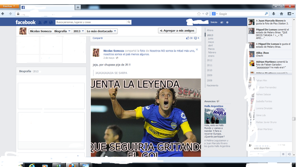 El mensaje en Facebook que hizo estallar la interna en Boca