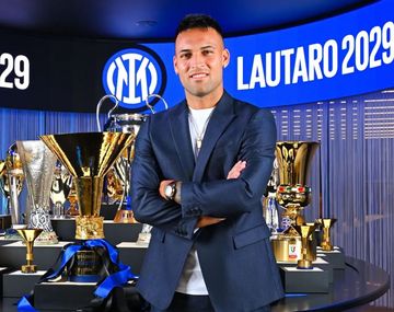 Lautaro Martínez extendió su contrato con Inter por una cifra millonaria