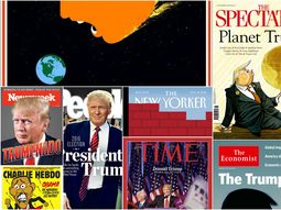 Las principales revistas del mundo tienen a Donald Trump en su portada Las principales revistas del mundo tienen a Donald Trump en su portada