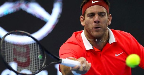 Del Potro le ganó a Gasquet en su debut en el Masters 1000 de Shanghái