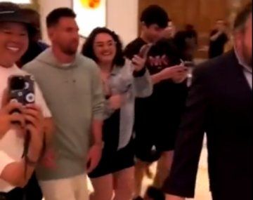 El incómodo momento que vivió Messi en un shopping de Miami