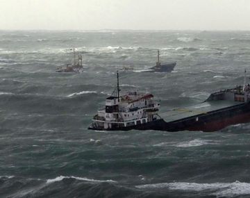Tormenta en el mar negro