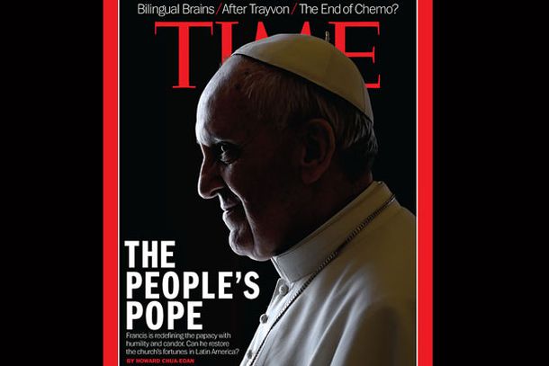 El papa Francisco, de nuevo en la tapa de la revista Time