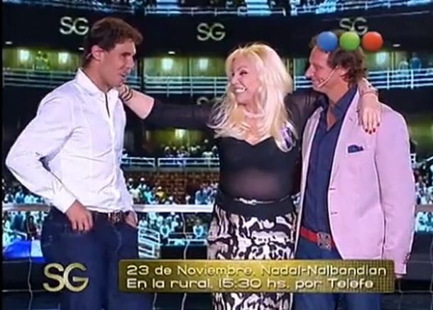 El desopilante diálogo entre Susana Giménez y Rafa Nadal