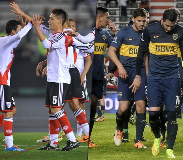 La goleada de River y una nueva derrota de Boca: mirá los goles de la cuarta fecha
