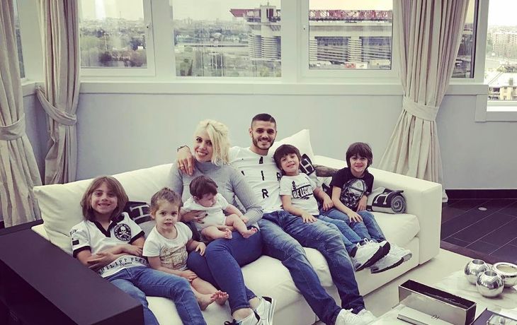 Hola, papá: el video del hijo de Maxi López saludando a Mauro Icardi